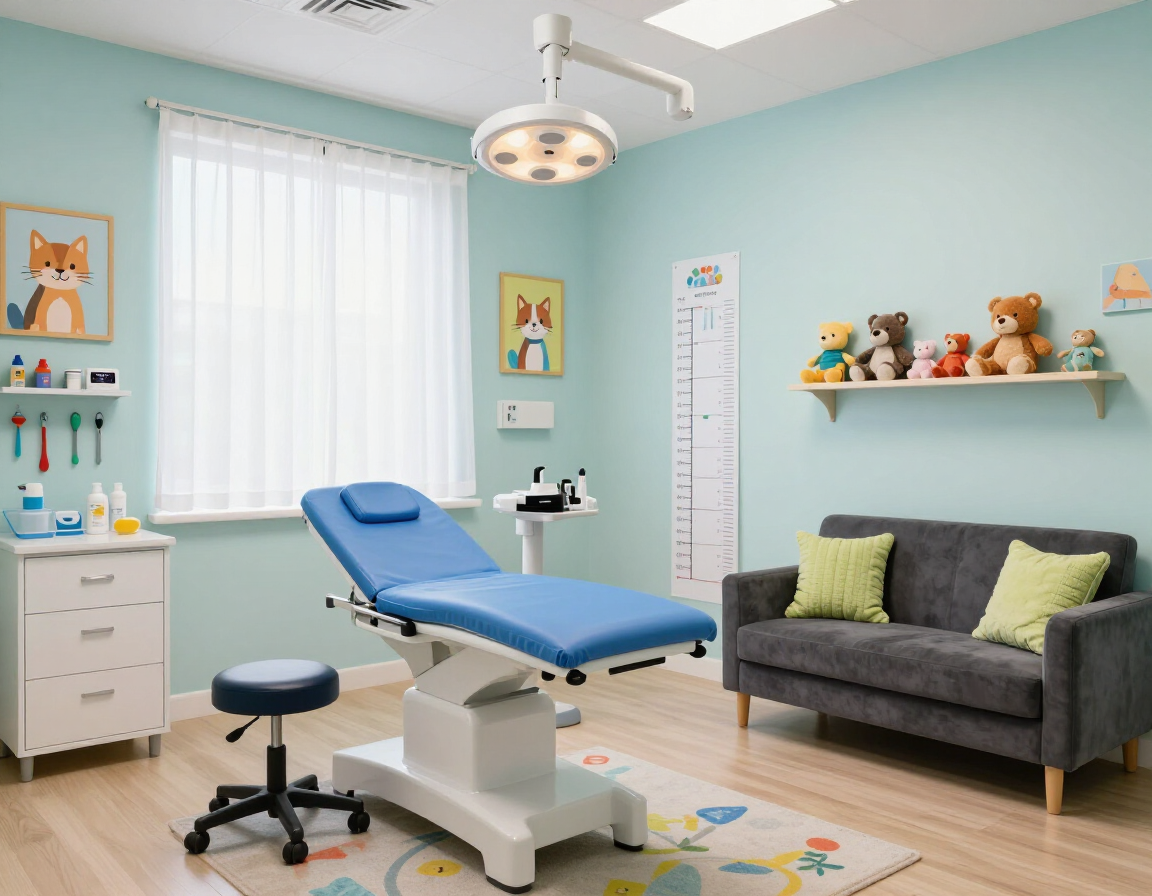 Pediatric exam room