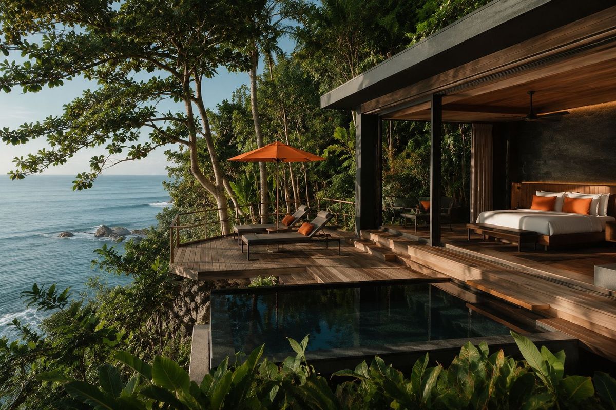 Clifftop villa
