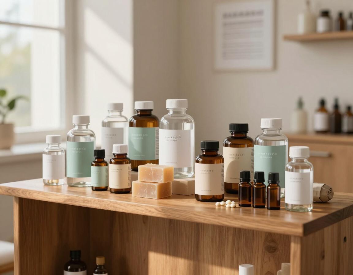 Products and supplements available at Phoenix Rising Wellness Center