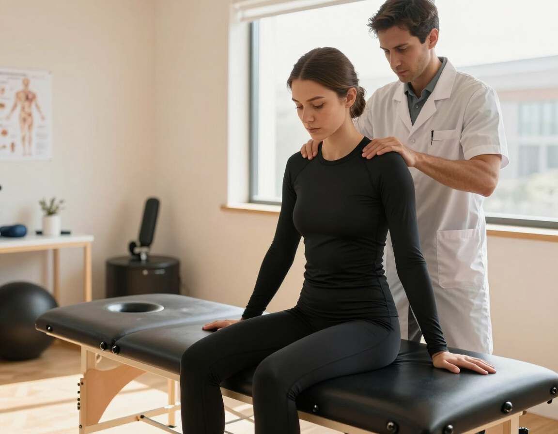 Sports injury treatment session