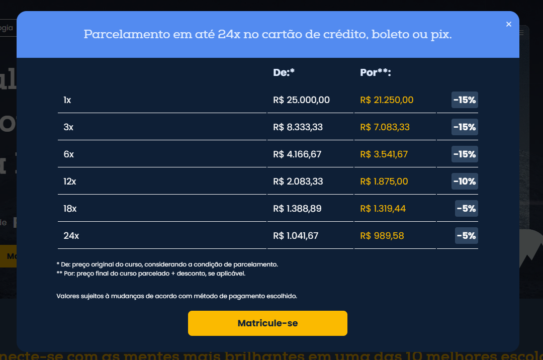 [PRO] Pricing Table