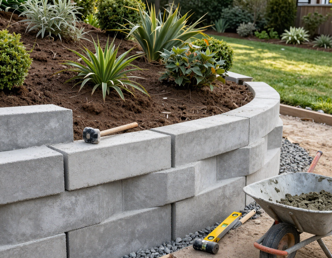Retaining Wall Construction