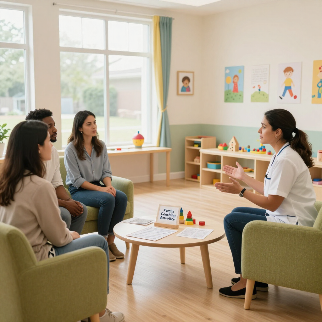 Parent training and family coaching