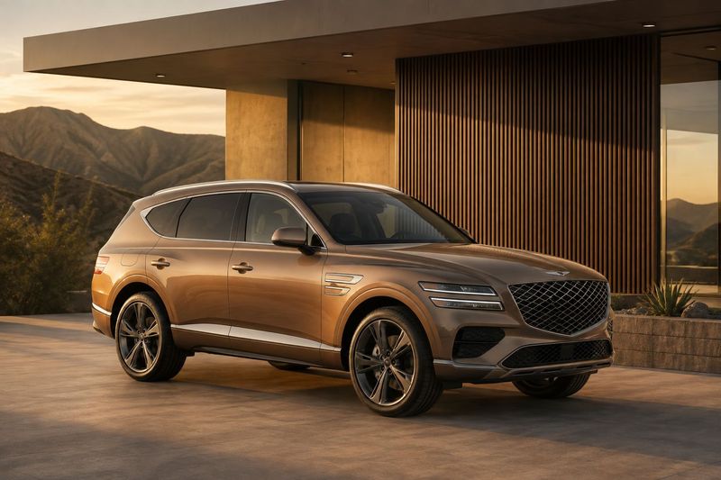 2022 Genesis GV80 AWD in Dune Bronze