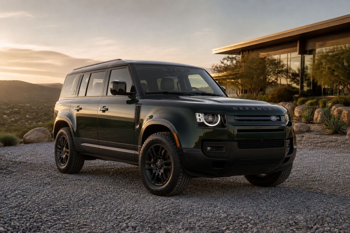 2024 Land Rover Defender 130 V8 in Pangea Green