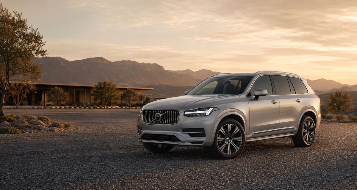 2022 Volvo XC90 Recharge in Silver Dawn
