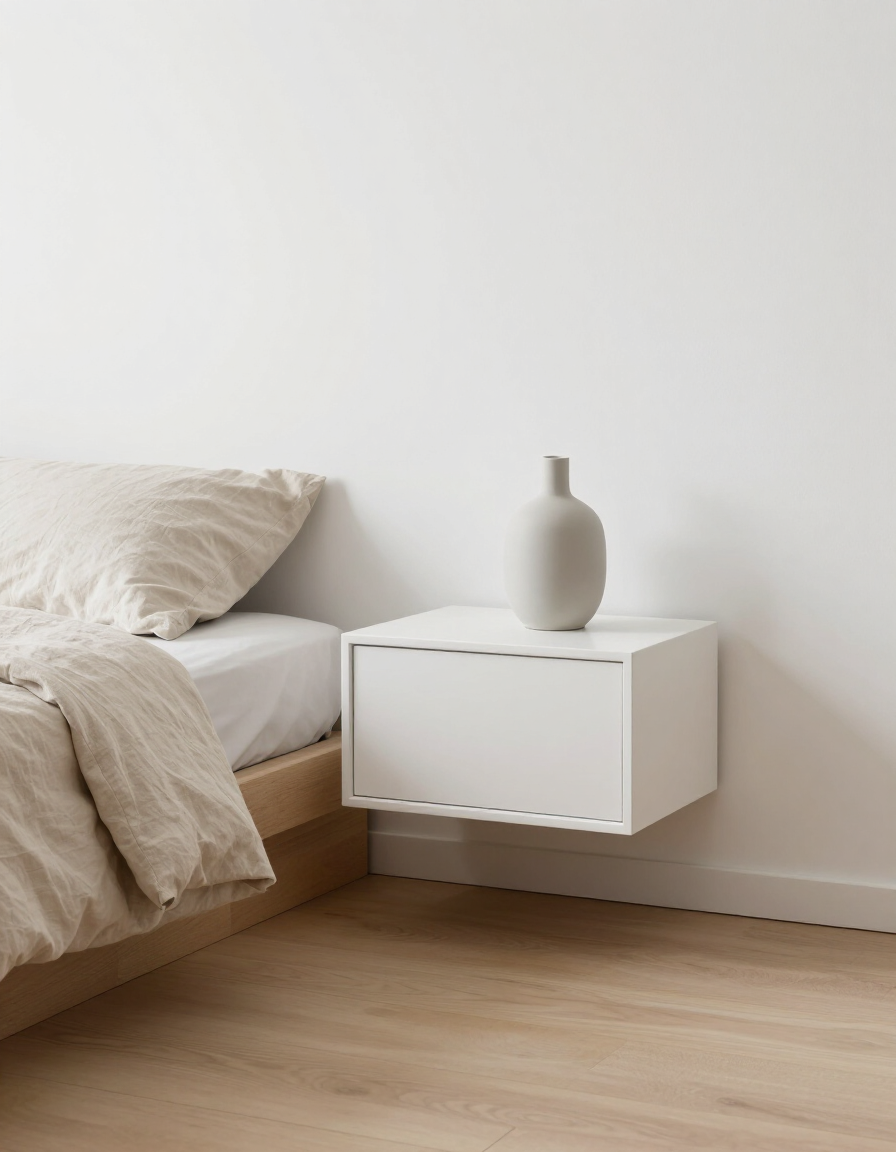 Frederiksberg Pied-&agrave;-Terre minimal studio corner with platform bed