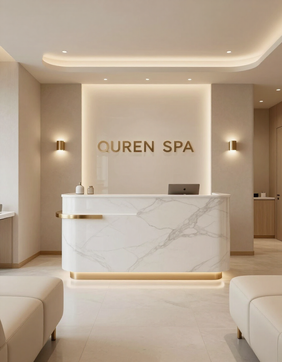 One MedSpa reception interior