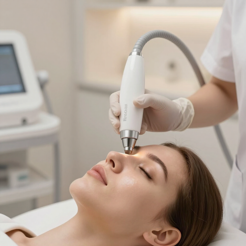 Hydrafacial treatment at One MedSpa