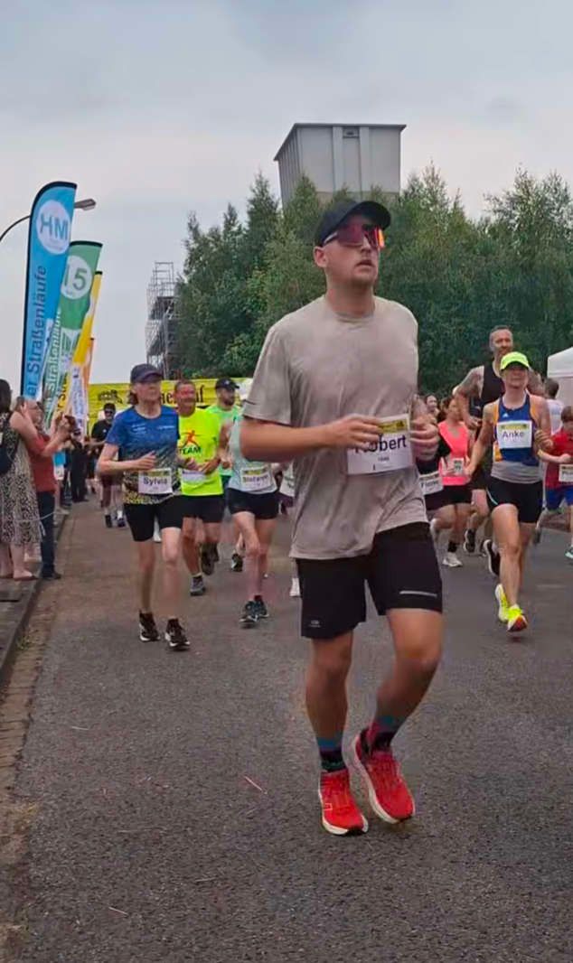 Robert beim Zechenlauf des SuS Bertlich