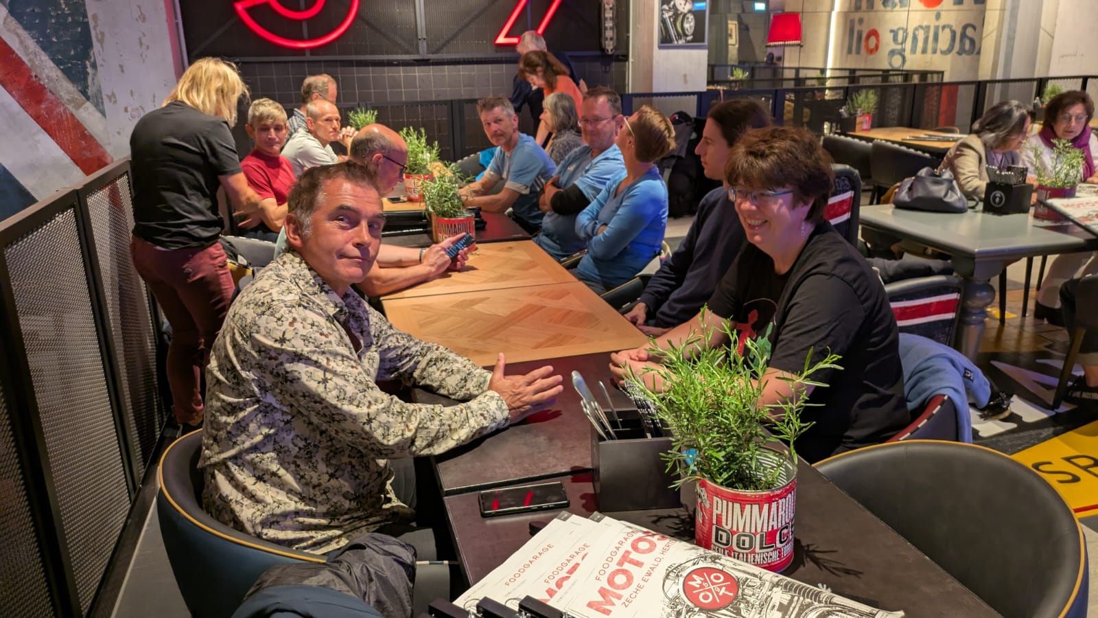 Zechentour auf die Halde Hoheward - Restaurantbesuch