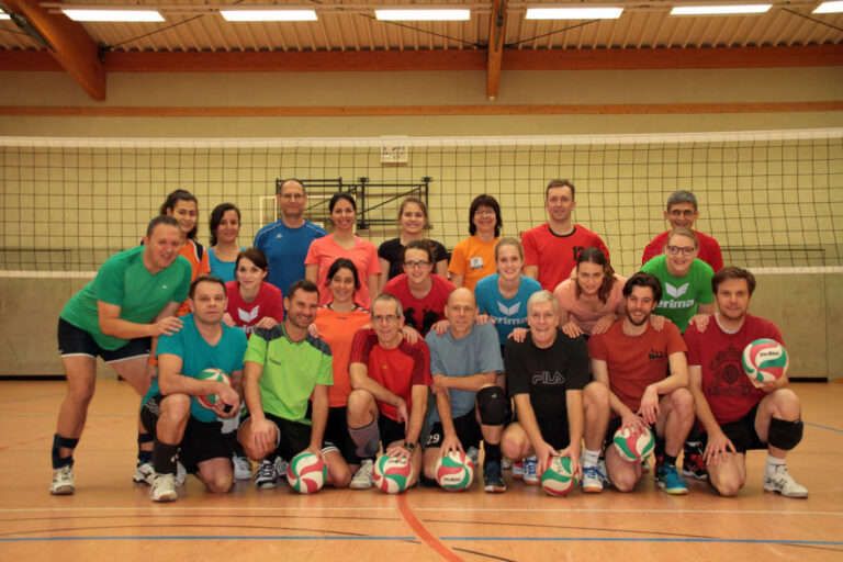 Team der Volleyball-Abteilung beim Neujahresturnier