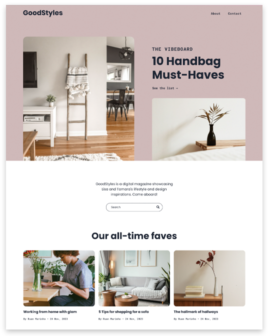 BLOG MAGAZINE Website builder BLOG MAGAZINE responsive template