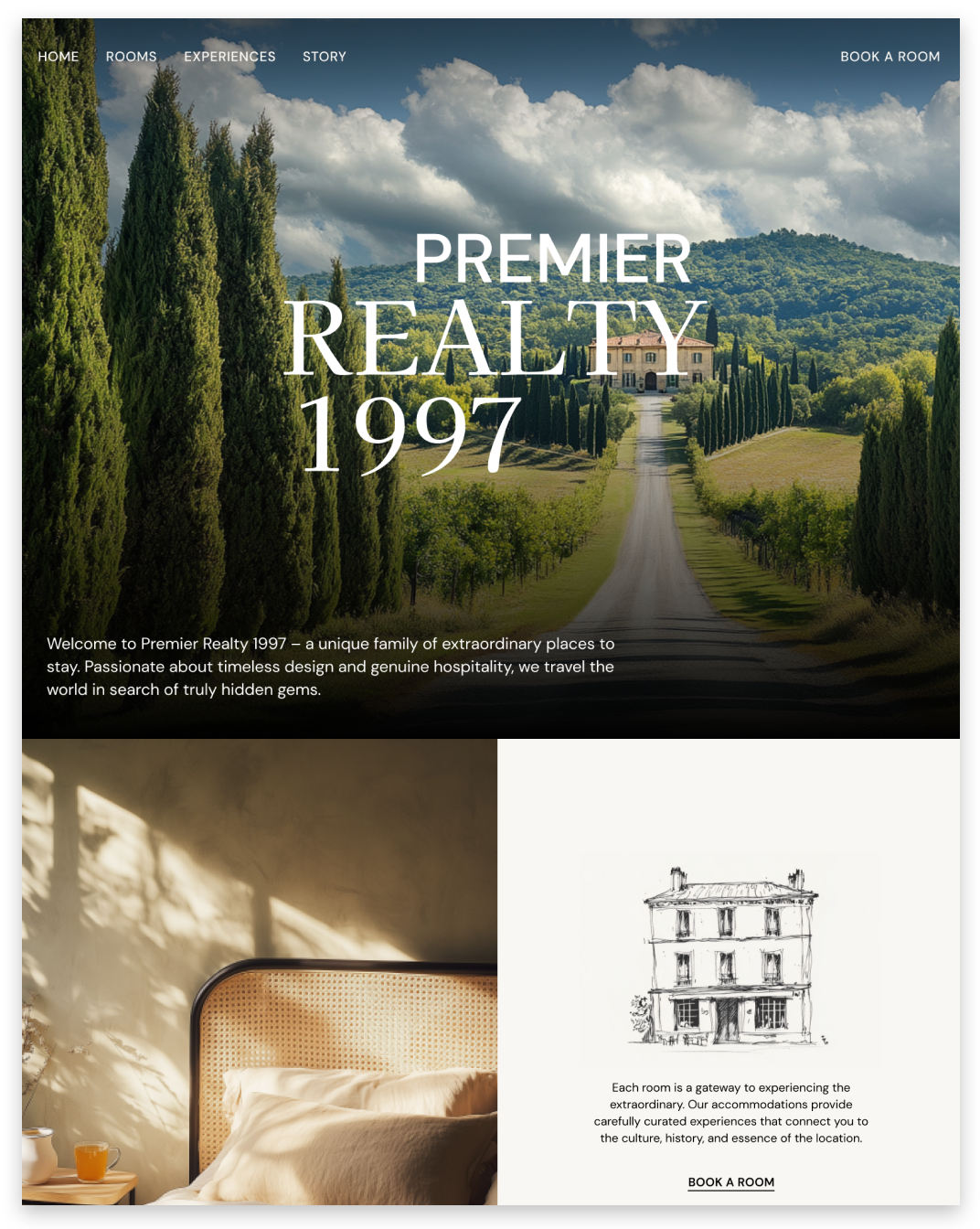 Heritage Hotel Website builder Heritage Hotel responsive template